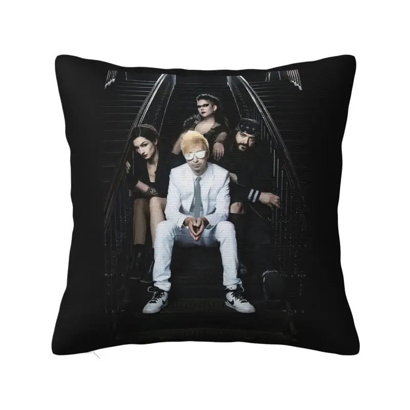 

Custom Nordic Style Msi Mindless Hip Hop Punk Rock Self Indulgence Cushion Covers 45x45cm Velvet Electro Throw Pillow Case