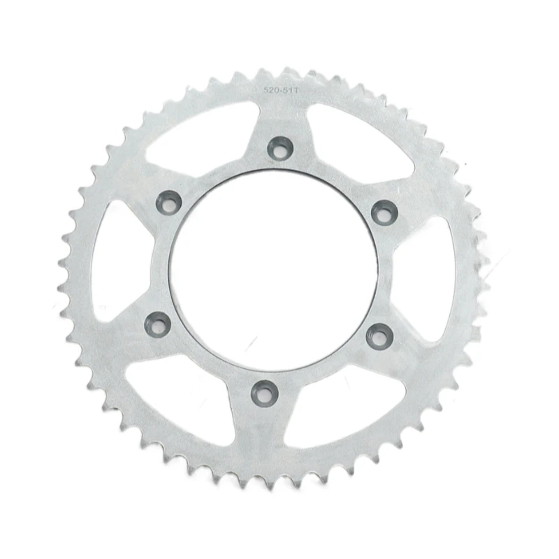 520 51T Motorcycle Rear Chain Sprocket for HONDA CRF230 CRF230F 2003-2018 CRF 230 Gear Staring Wheels