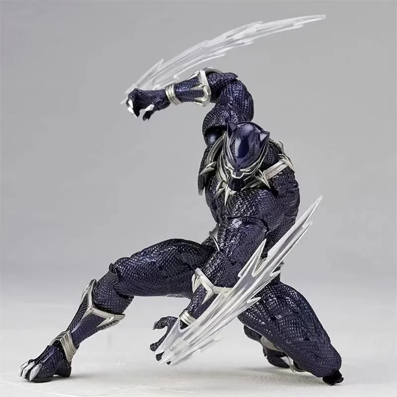 New Marvel series Black Panther children's cute anime cool superhero fist figure character collection toy exquisite ornaments