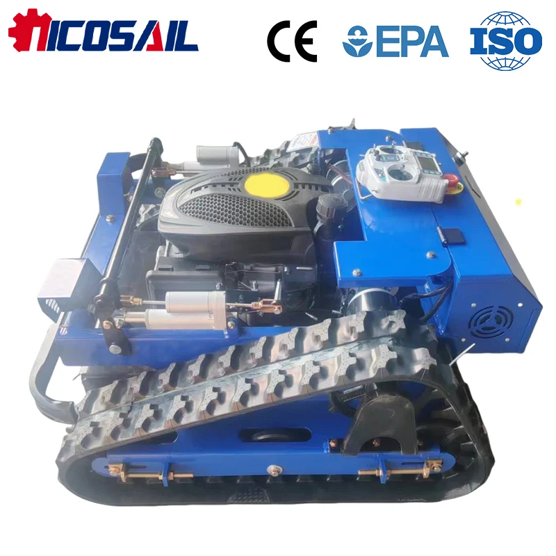 

Беспроводная газонокосилка Nicosail QL500 с дистанционным управлением, ширина среза 500 мм, одобрено CE, для фермерских хозяйств и ландшафтных работ на склонах