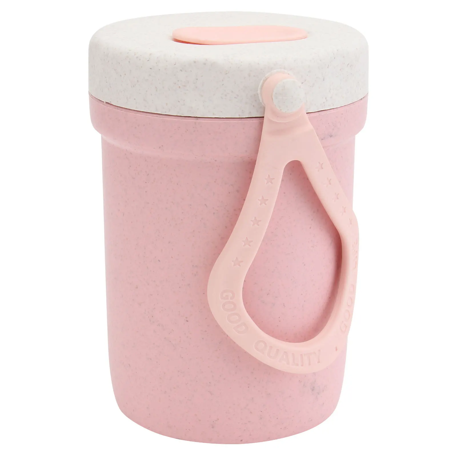 

1Pcs Insulation Cup Portable Sealed Vacuum Cup Lightweight Outdoor Travel Thermal Water Mug Leakproof Soup Bottle