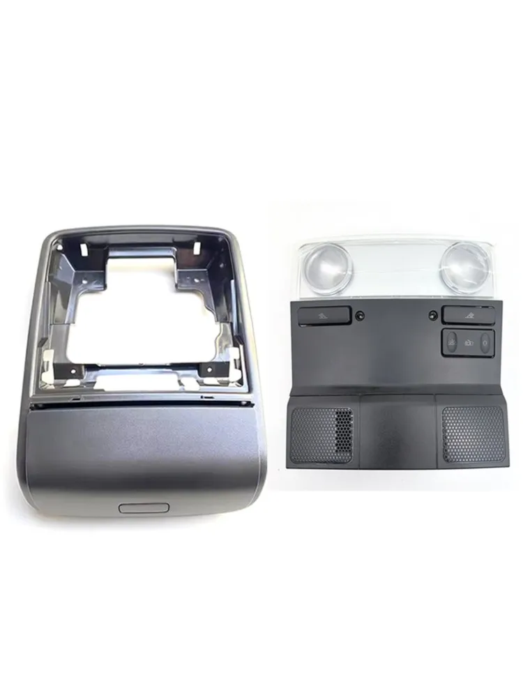 1 szt. czarna lampka oświetlenia wnętrza, lampka do czytania, ramka, etui na okulary do VW CC Golf6 Mk6 Mk5 Passat B6 Jetta 1KD947105B 1KD 947 105B — 2