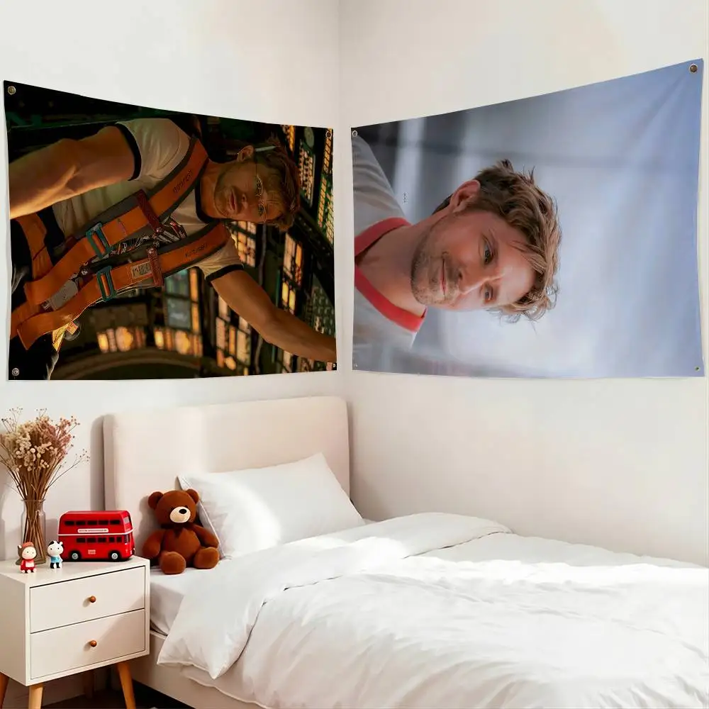 Ryan Gosling P-Project Hail M-Mary Flags Wall Hanging Tapestry Outdoor Garage Room Decorative flag Background Blanket