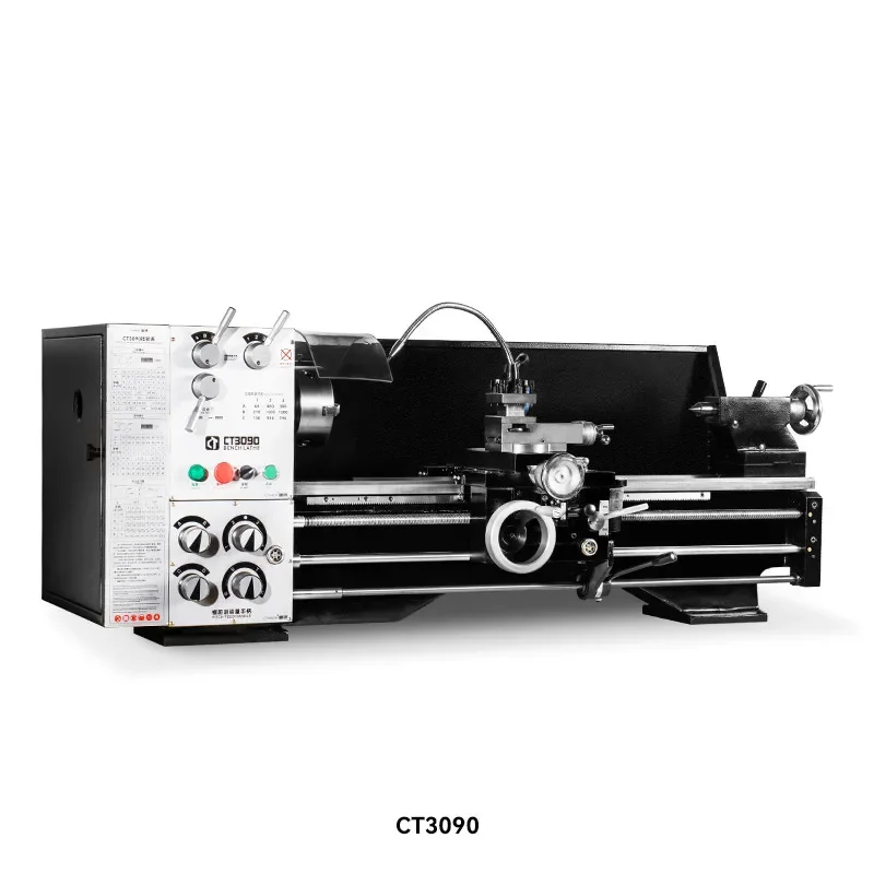 Lathe Common Lathe Instrument Car Digital Display Lathe Three-bar Bench Lathe Industrial Grade Small Lathe