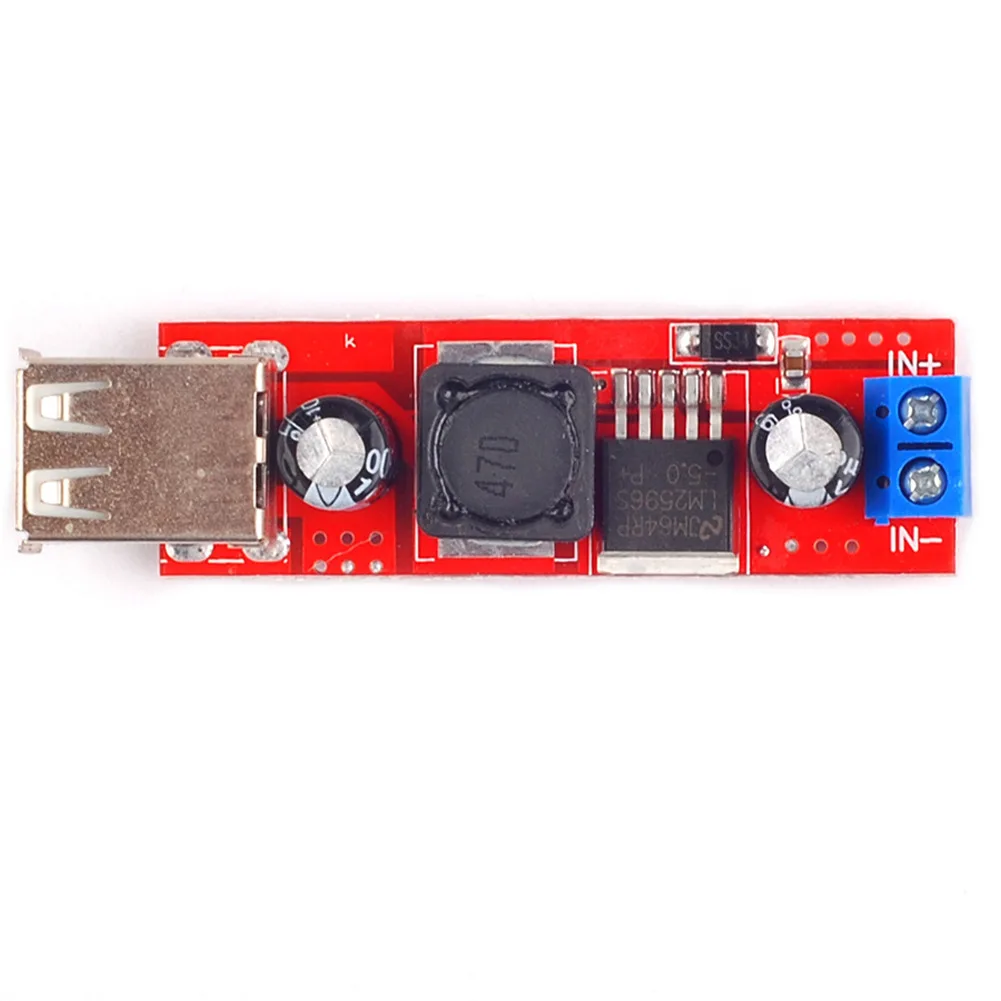 DC 6V-40V To 5V 3A Dual USB Converter Step Down Voltage Regulator For Mobile Phone Power Supply Solar System