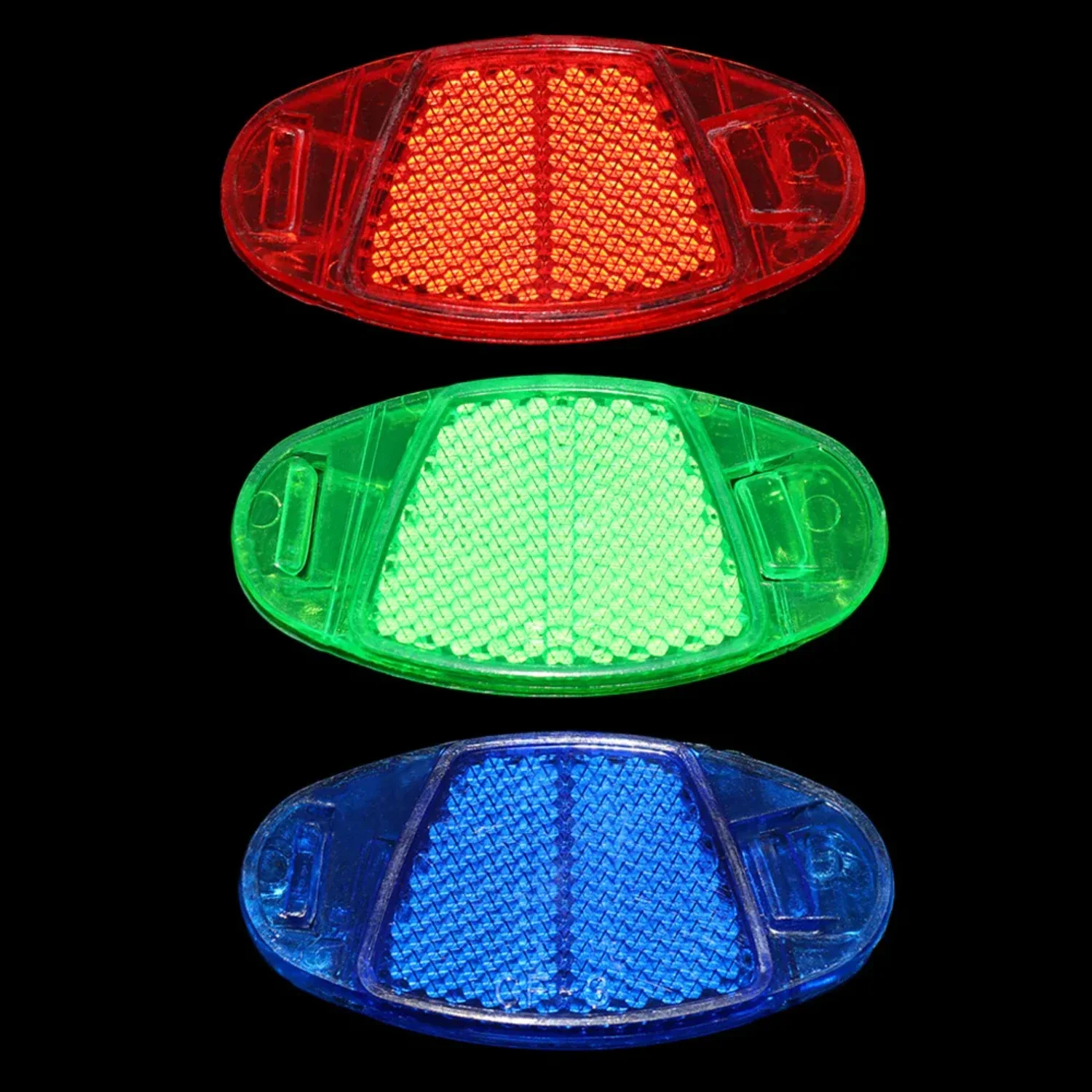 4pcs/set Bike Bicycle Spoke Reflector Safety Warning Light Safety Wheel Rim Reflective Lamp Mount Vintage Clip Tube Reflector