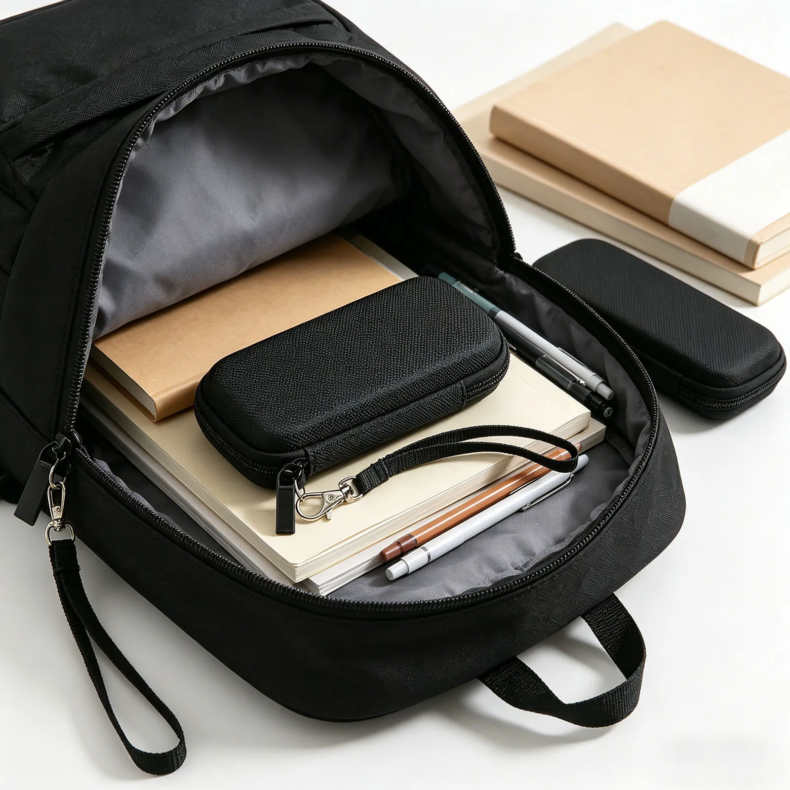 Travel Carrying Bag for S80/S85Pro Storages Bag Organizer EVA Hard Shell Protective Storage Case with Hand Strap with Zipper
