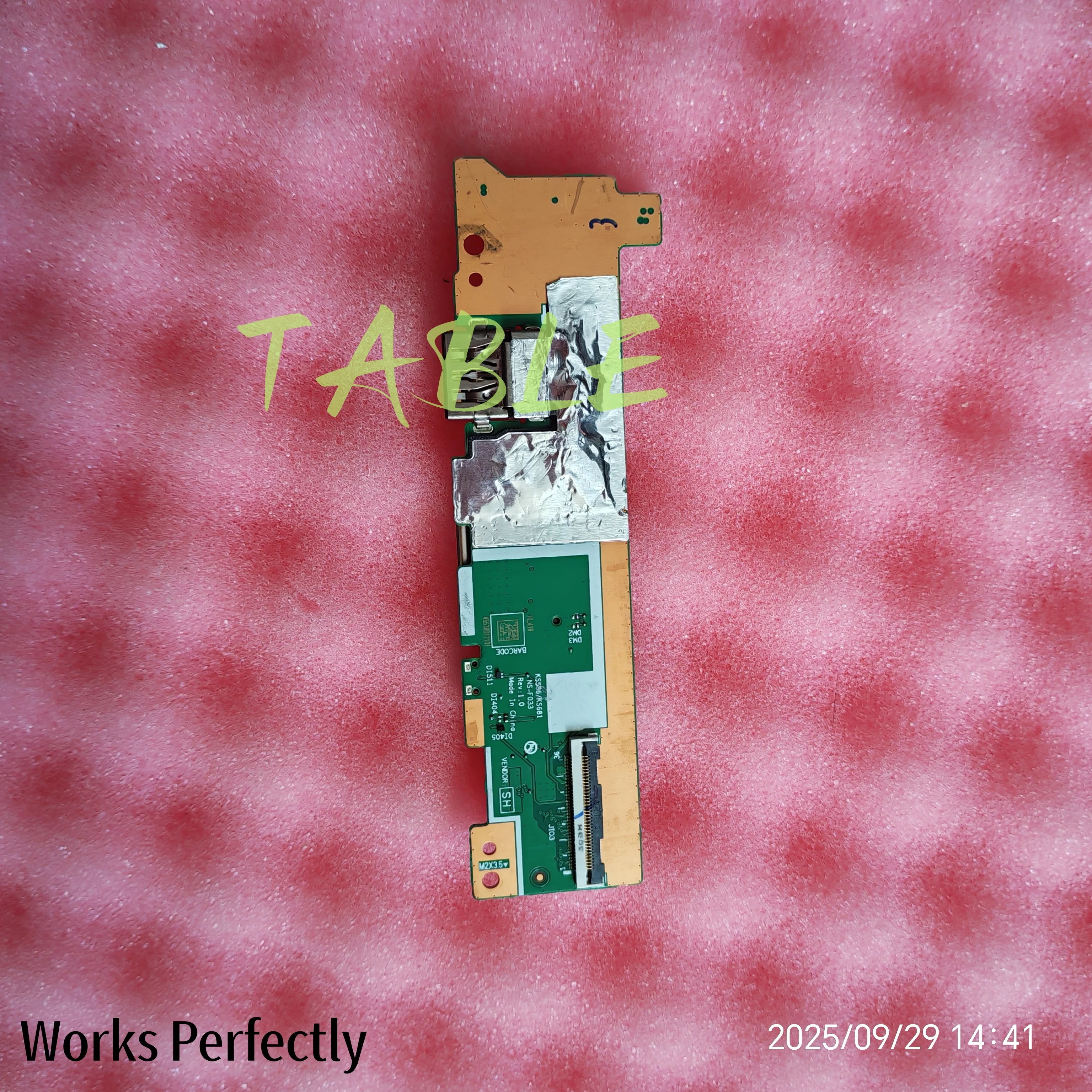 FOR LENOVO IdeaPad Slim 3 15 16 IAH8 IRH8 IRU8 USB AUDIO POWER BUTTON BOARD NS-F033 5C50S25508