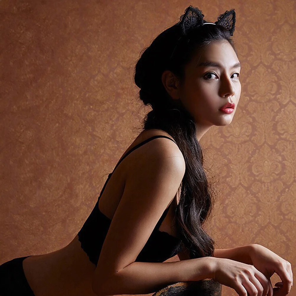 عصابة رأس على شكل آذان للنساء إكسسوار للحفلات التنكرية لعيد الميلاد هدية ممتعة #2