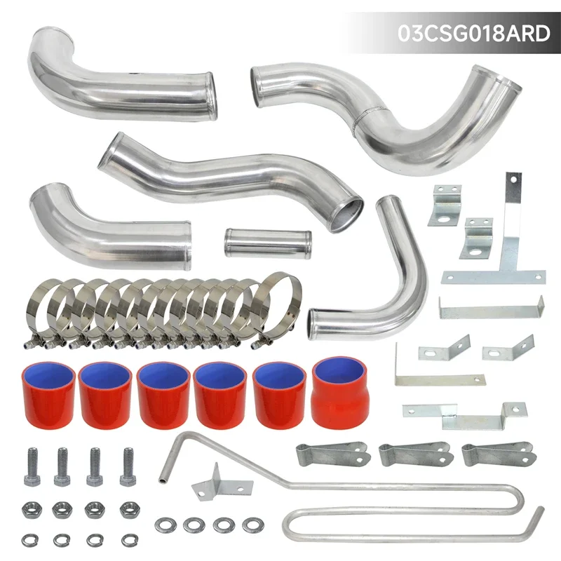 

Black/Blue/Red Front Mount Intercooler Pipe Kit, Upgrade Fit For MAZDA RX7 FD3S 13B 1993-1997