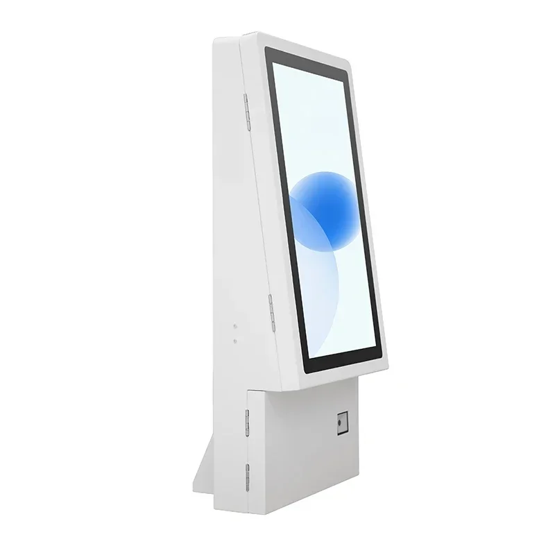 

Supermarket Desk Type Payment Kiosk Terminal Wholesale Custom Fast Food Touch Kiosk Ordering Machine