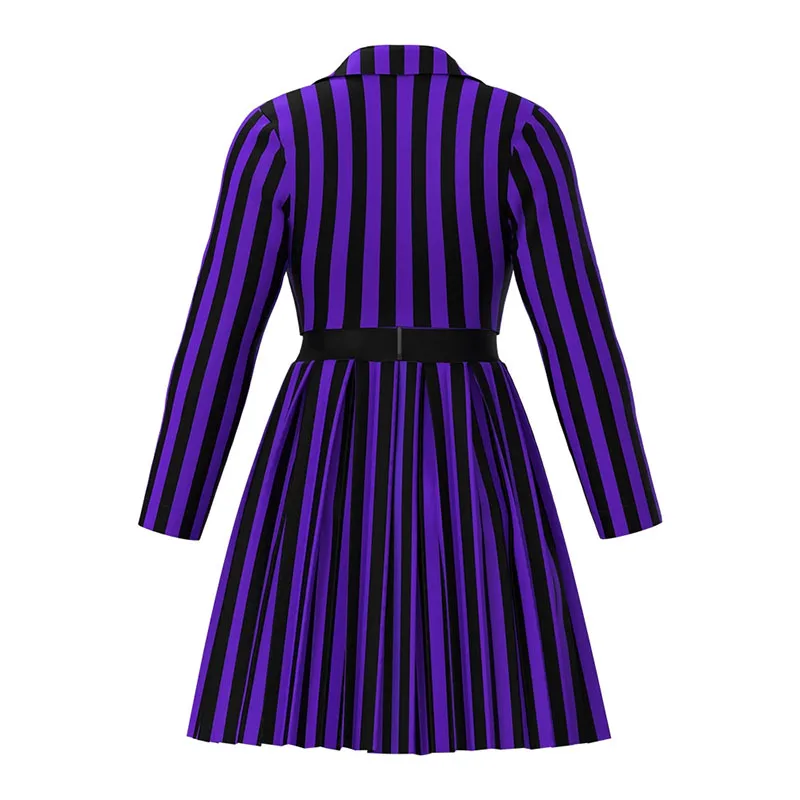 زي الأربعاء إنيد سنكلير التنكري - زي كرنفال الهالوين للأطفال، زي حفلة عيد الميلاد والمرحلة #5