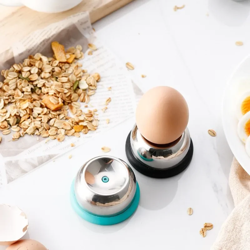 304 Stainless Steel Egg Needle Plastic Base Manual Egg Cooking and Punching Machine Kitchen Small Tool Egg Stinger