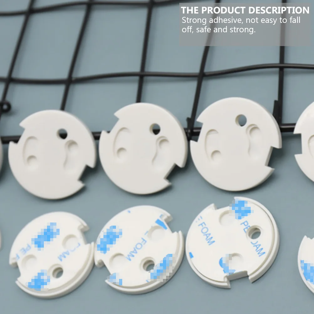 

10 шт., защитные крышки для розеток с защитой от детей, безопасные защитные крышки для розеток из АБС-пластика для французского стандарта, защитная крышка для электрических розеток