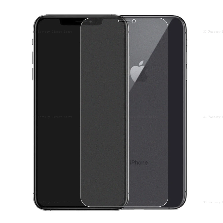 Para iPhone 14 Pro Max 13 12 11 Pro Max XS X XR 7 8 14 Plus 13 Mini SE3 HD Mate Vidrio Templado Esmerilado Antihuelas 4
