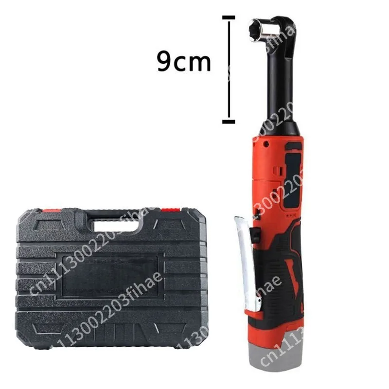 15Cm ratchet wrench 18V wireless 90 degree right angle torque automatic ratchet repair tool set