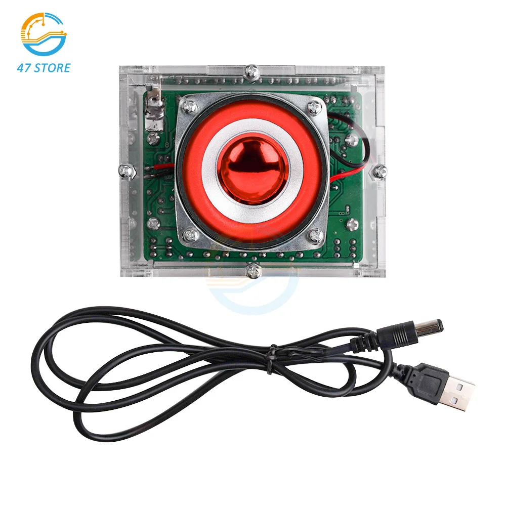 Imagem -05 - Rádio fm Digital Faça Você Mesmo Kit Eletrônico Kit fm Rádio Receptor Módulo 87108mhz Componente de Solda Projeto Prática Rda5807