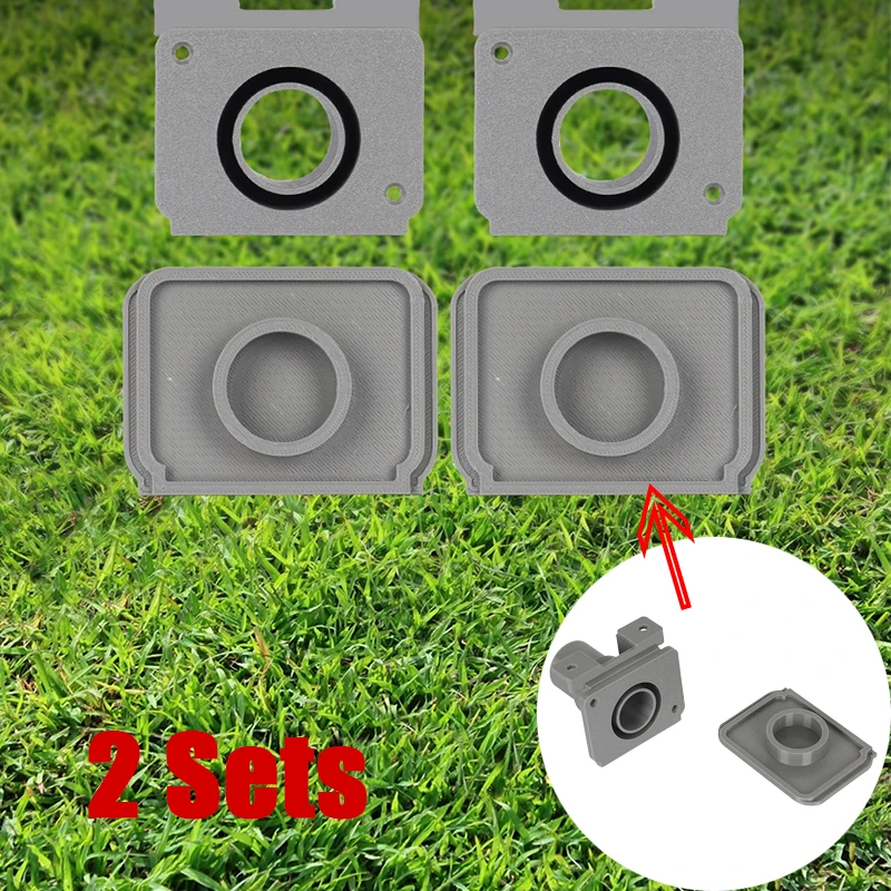 

2 Set RVs Compatible With 28mm Convolute Hose 28mm Caravan Waste Water Outlet Socket For RV Parts Accessories