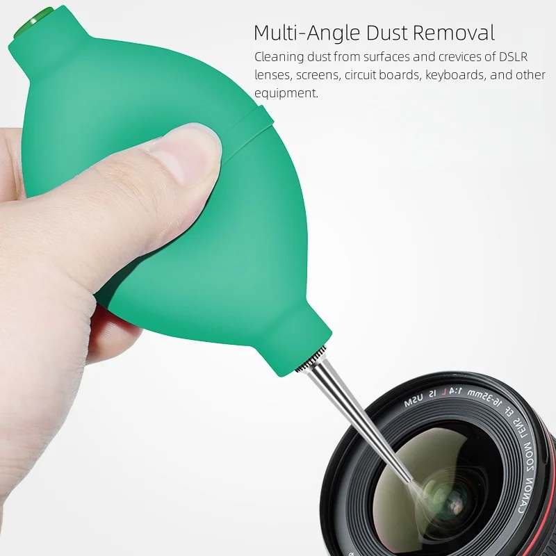 Air Blower Dust Cleaning Pen, Portable Powerful Air Blower Ball for Phone Repair, Keyboard Camera Lens Cleaning Tool with Nozzle image 3