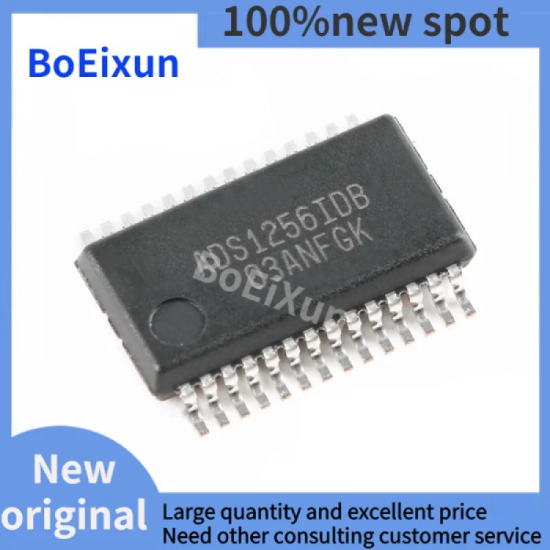 Free shipping ADS1256IDBR ADS1256IDB analog-to-digital converter chip package SSOP28 brand new original