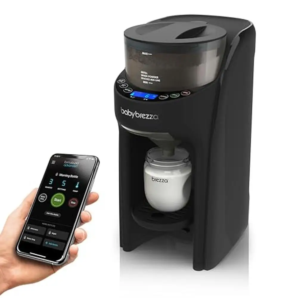 Dispensador de fórmula WiFi, mezcla avanzada de botellas calientes, Control instantáneo por aplicación, 3 ajustes de temperatura, dispensación de 2-10 oz, mezcla higiénica