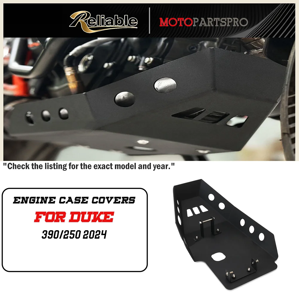 Para DUKE 390 250 para DUKE390 DUKE250 2024 accesorios de motocicleta bajo protección del motor protector del motor del chasis
