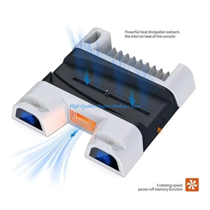 

U2JE Multifunctional Vertical Cooling Stand Controller Holder Cradles for P5