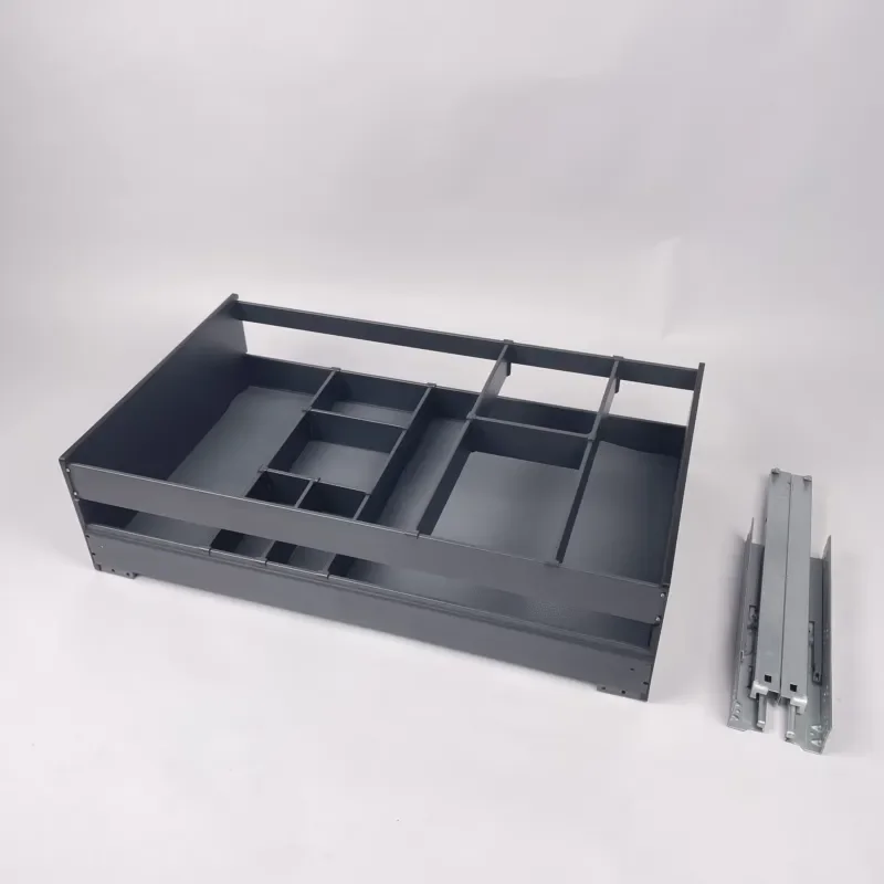 Gold Mine Cabinet Organizer and Accessories Kitchen Pull Out Drawer with Divider Storage Basket for Cabinets