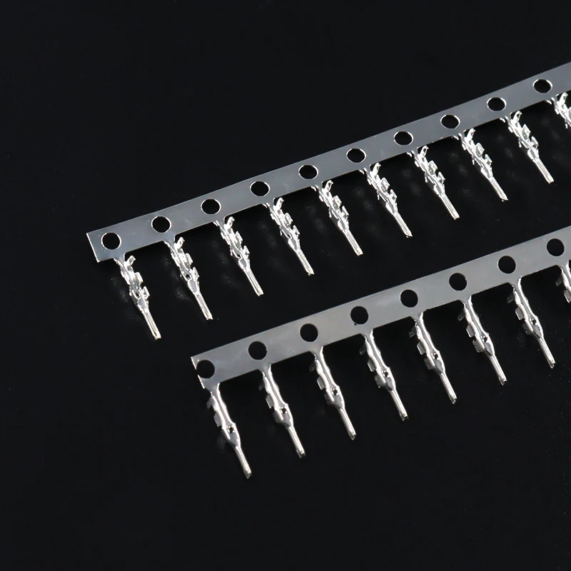 50PCS ZH 1.5 Connector Male Terminals Cold-pressed Reed Crimping Terminal ZH1.5 Male terminal