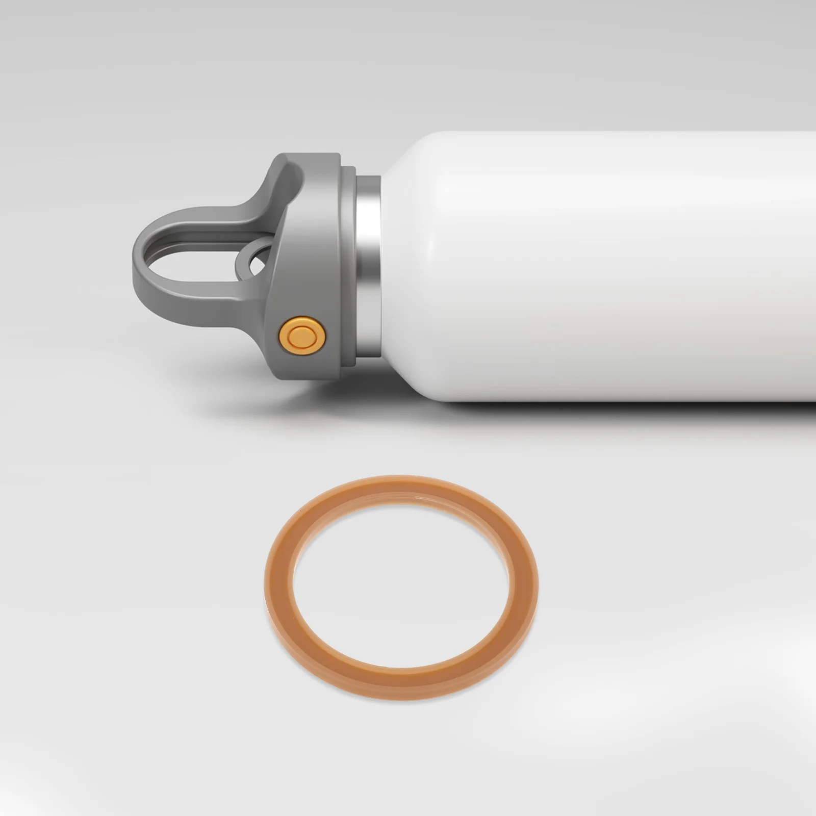 

10Pcs Silicone Gasket Replacement Rings for Insulated Bottle Lids Leakproof Airtight Seal Easy Fit Universal Cup Lid Gasket