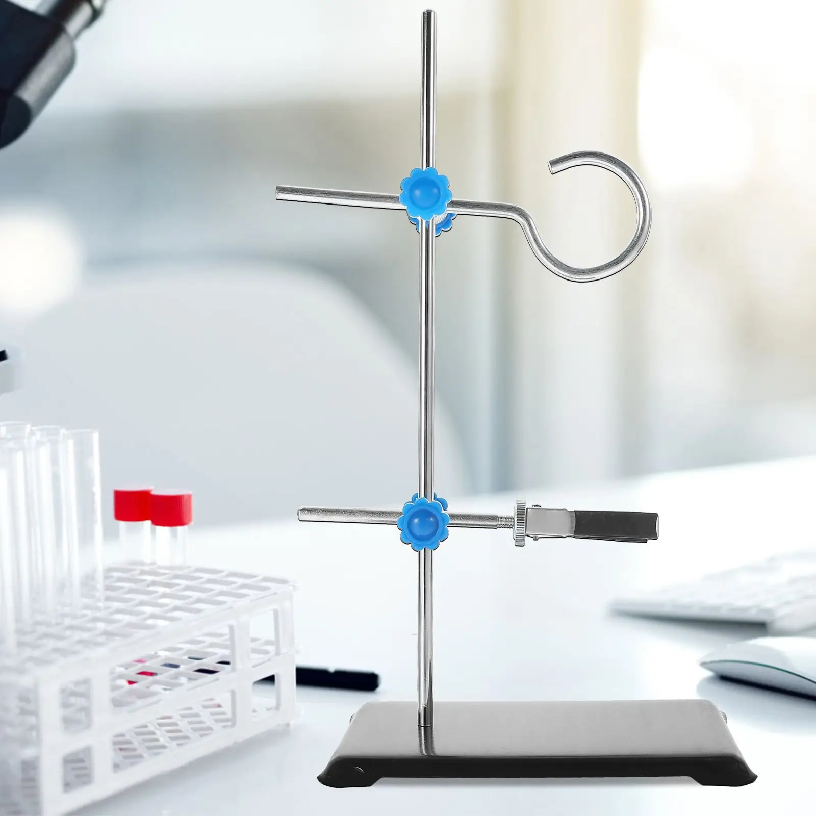 Iron Stand School Laboratory Equipment Mini Support Stands Tote Bag Platform Miniature Frame Factory