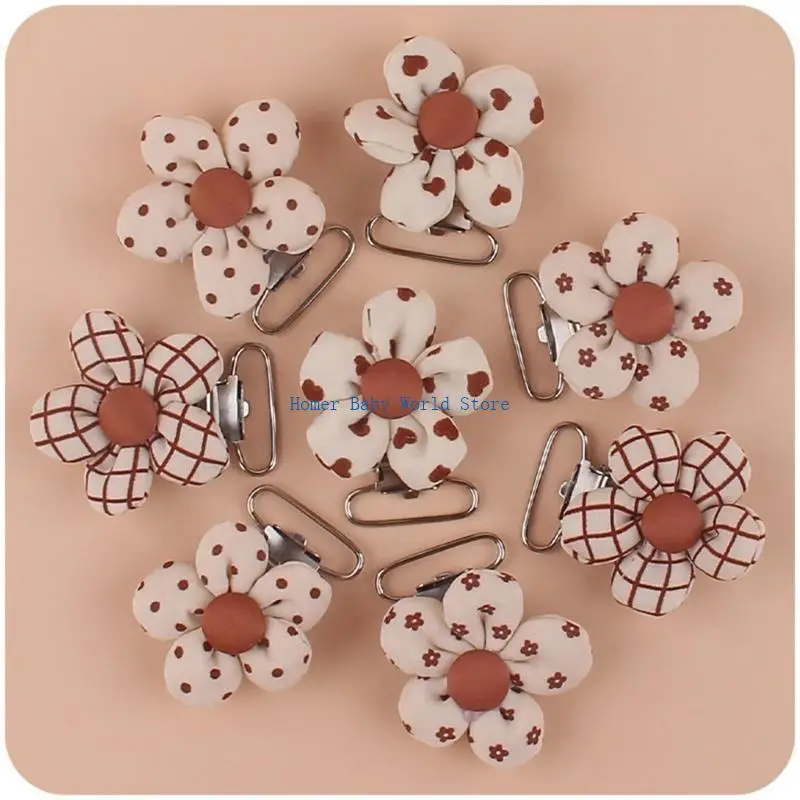 B2QD pacifier clip DIY Người giữ chân nacifier clip cho trẻ mới biết đi nắm bắt phụ kiện chuỗi pacifier 40x50mm/1.6x2 inch