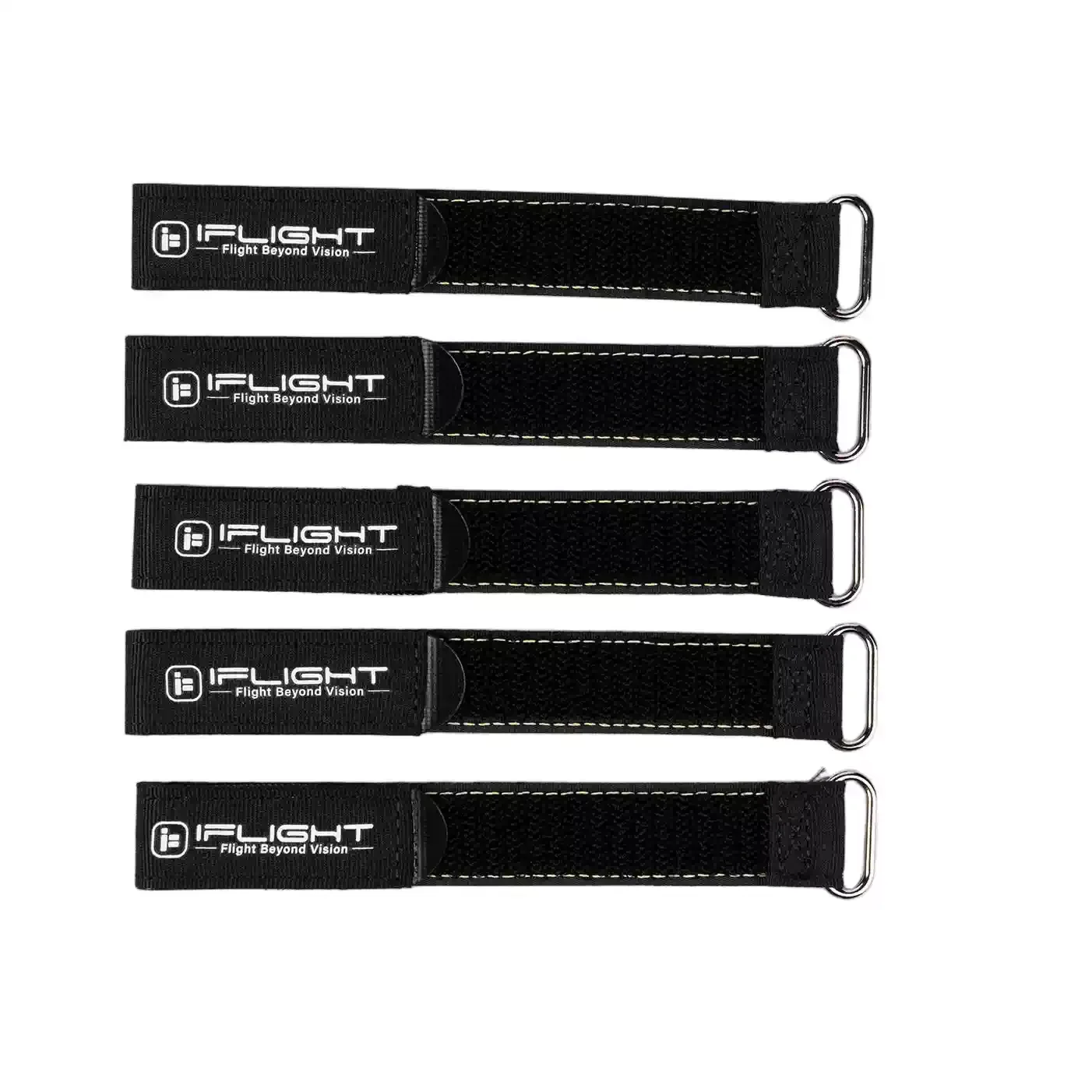 5 Stück iFlight Kevlar-Batteriegurte mit Anti-Rutsch-Pad, Breite 10 mm, 15 mm, 20 mm, Länge 100–500 mm, FPV-Drohnengurt für Renndrohnen