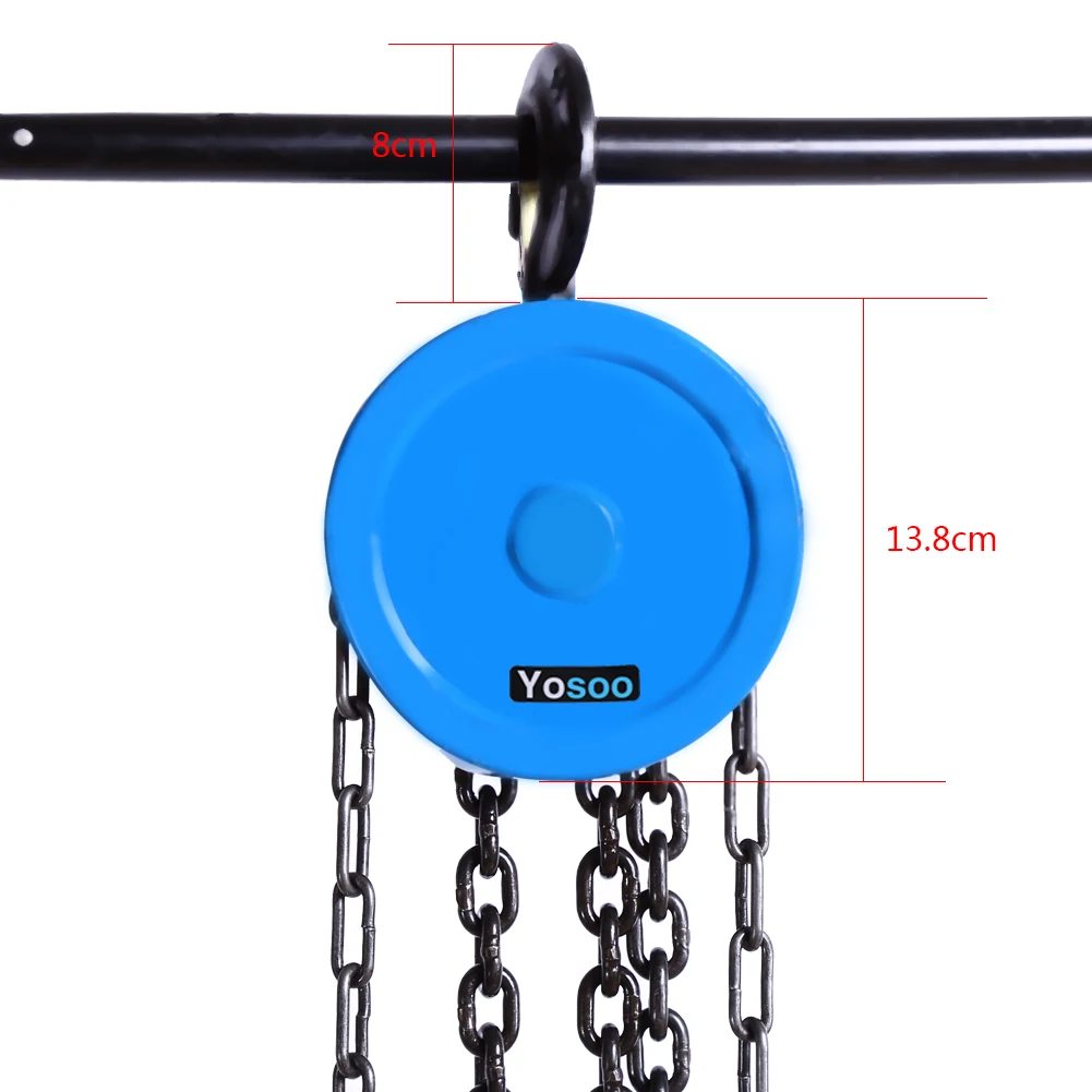 Pulley Chain Block Chain Hoist Cable Hand Control Pulley Crane Explosion Proof Hoist HSZ Type Chain Hoist Manual Chain Hoist