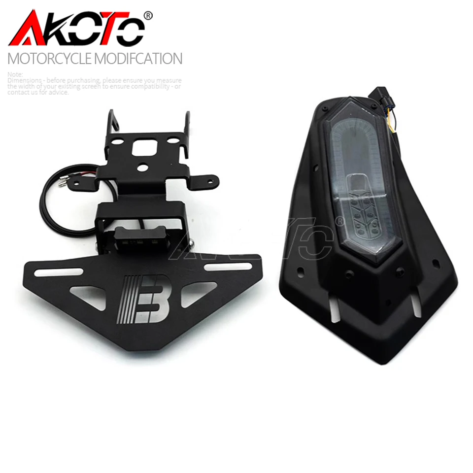 NIEUWE Achterlicht Motorfietsen Tail Tidy Kentekenplaathouder Richtingaanwijzers Voor CFMOTO 675SR-R 675SR SR 675 675 SR SR-R Onderdelen