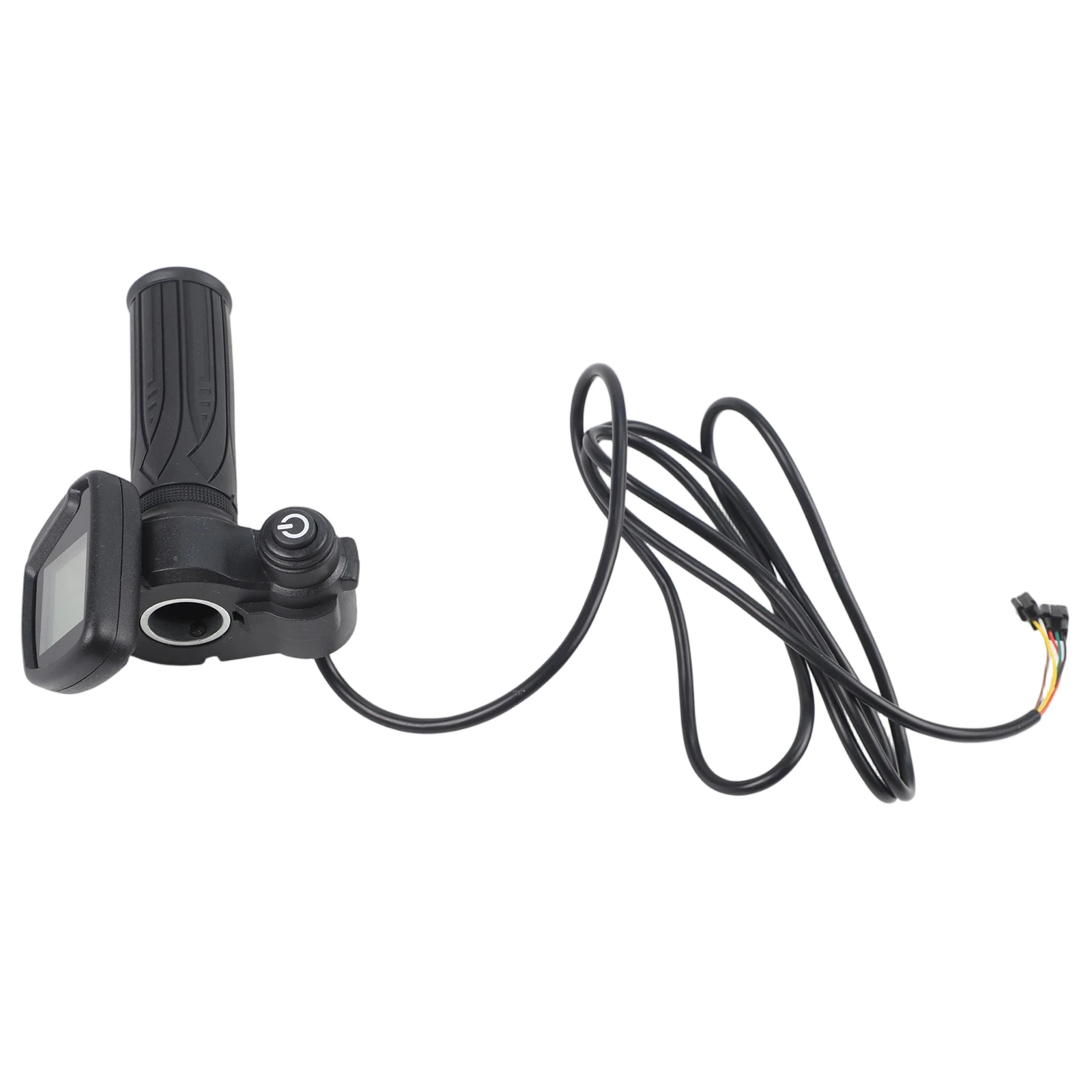 Electric Vehicle Throttle Assembly with LCD Screen Showing Speed Voltage Level for 36V 48V 60V Systems Electric