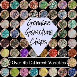 Natural 3-5MM Healing Stone Gravel No Hole Aquamarine Amethysts Quartzs Small Tumbled Mineral Chips For Home Aquarium Decoration
