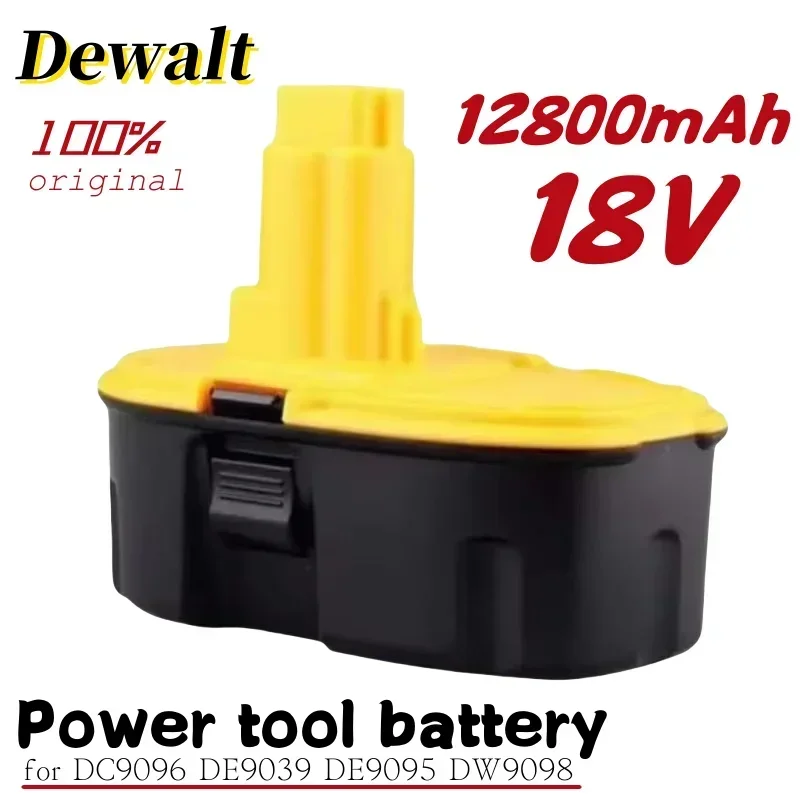 100% original Dewalt 18V 12.8Ah nickel hydrogen battery tool for battery replacement, suitable for DC9096 DE9039 DE9095 DW9098