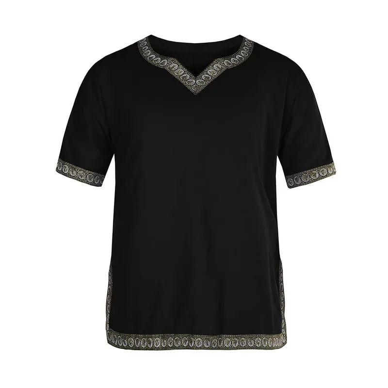 2025 yiyi Uomini Adulti Cavaliere Medievale Guerriero Costume Tunica Verde Abbigliamento Norman Chevalier Treccia Vichingo Pirata Sassone LARP Top Shi