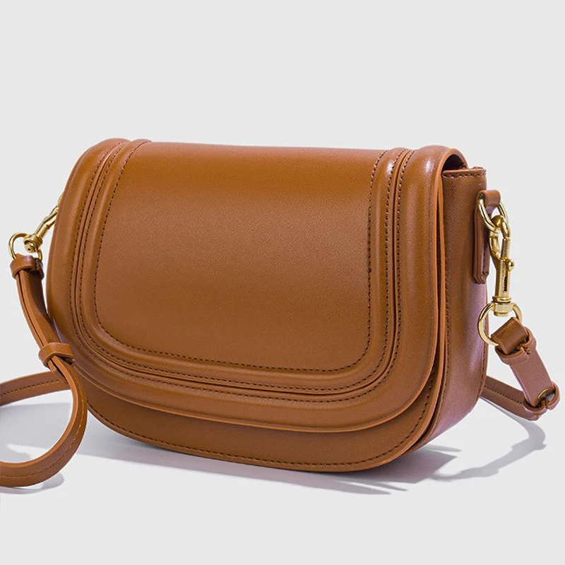 Minimalist Stitched Saddle Cro - đánh giá và giá Luxury Bags Vegan Leather