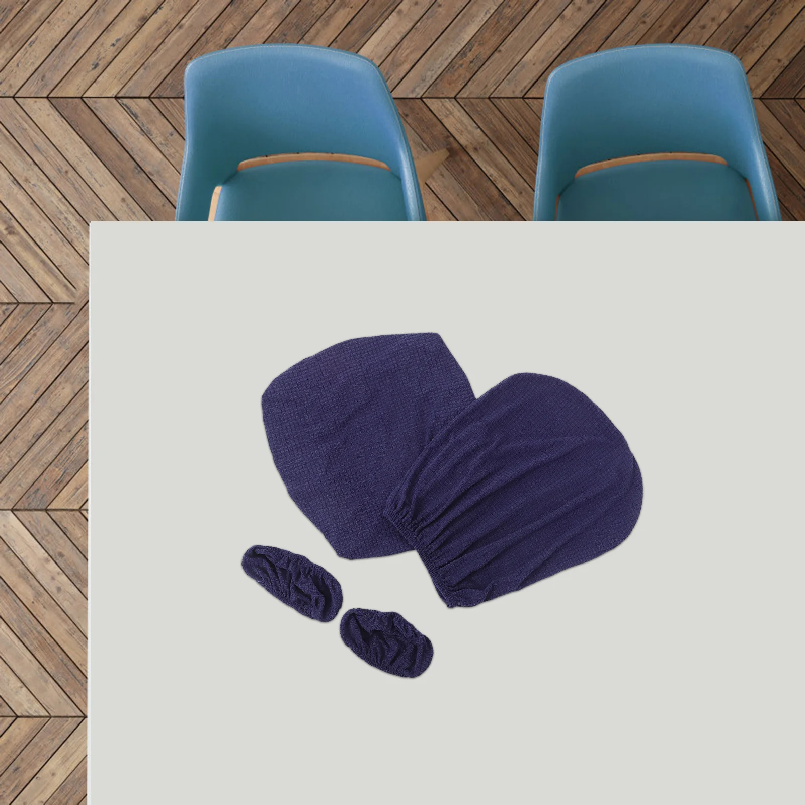 

1Set Washable Office Chair Cover Full Protection for Gaming Executive Chair Stretchable Seat Backrest Slipcover