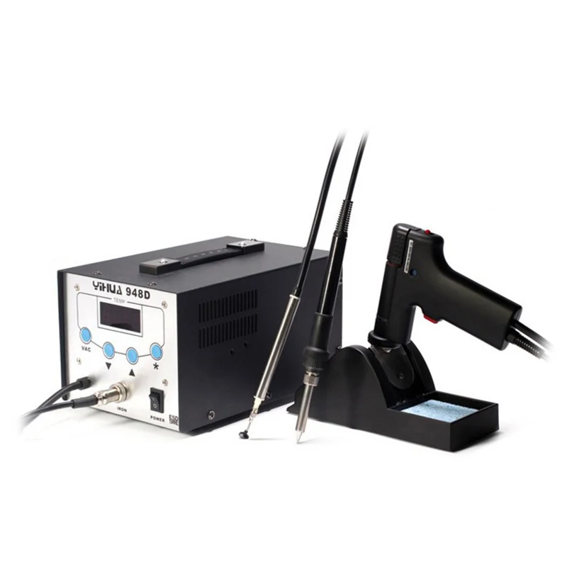 948D Anti-static Solder Sucker Special Soldering Iron Welding Electric Tin Pen High Frequency Welding Tin Station