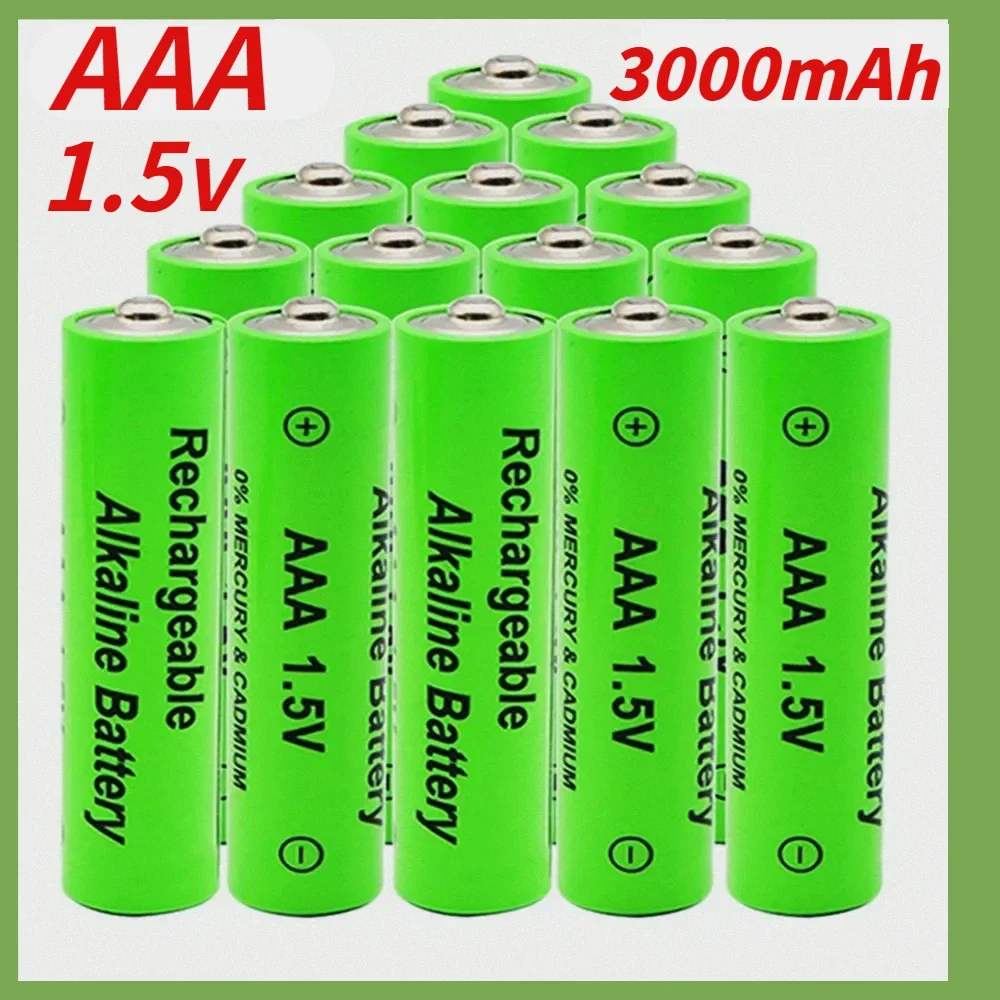 

AAA1.5V Battery 3000mAh Rechargeable Battery 1.5 V AAA Battery for Clocks Mice Computers Toys So on + Free Shipping