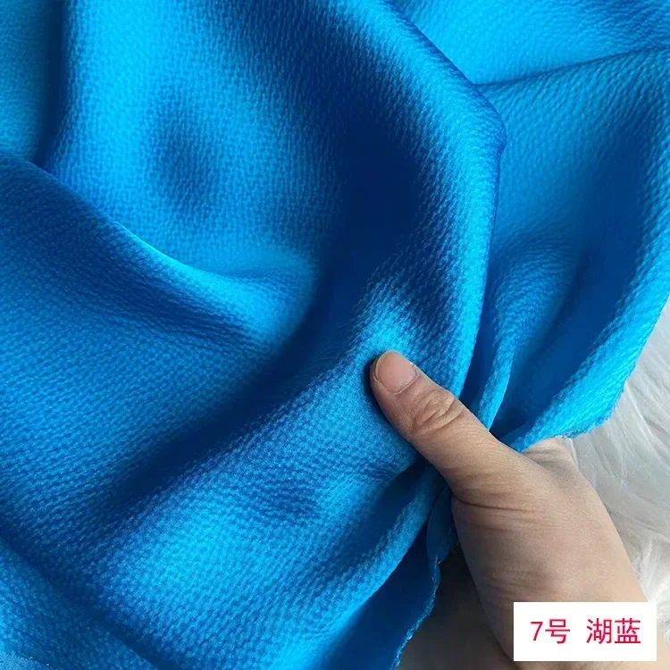 100% Mulberry Silk Solid Color for Shirt, Dress, Gown DIY SewingSilk Pearl Satin Fabric 20 Momme