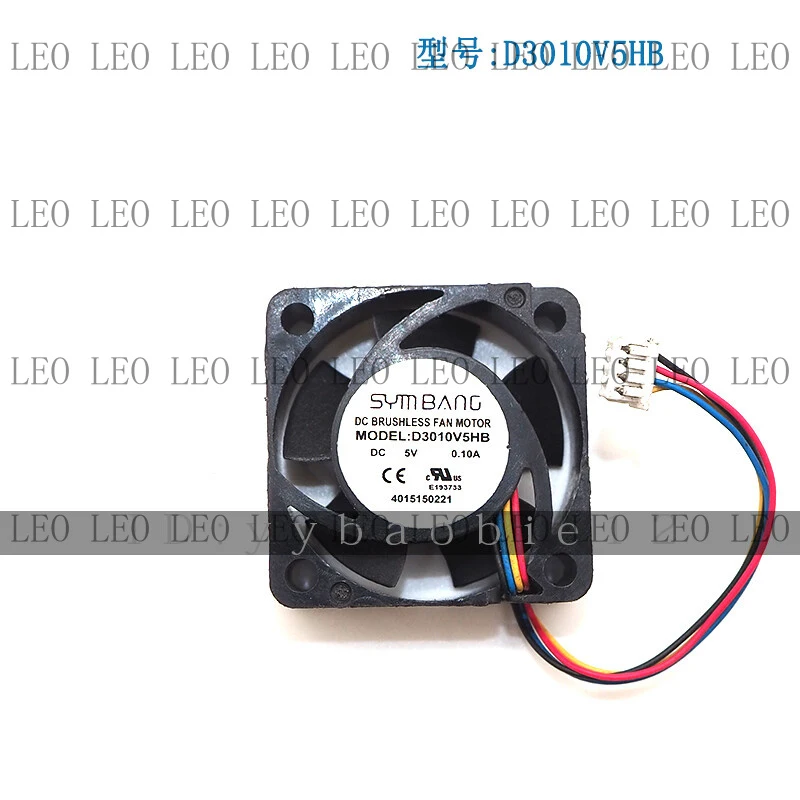 HH  Large Air Volume Sleeves Quiet Cooling Fan D3010V5HB 5V 0.10a 30*30*10mm
