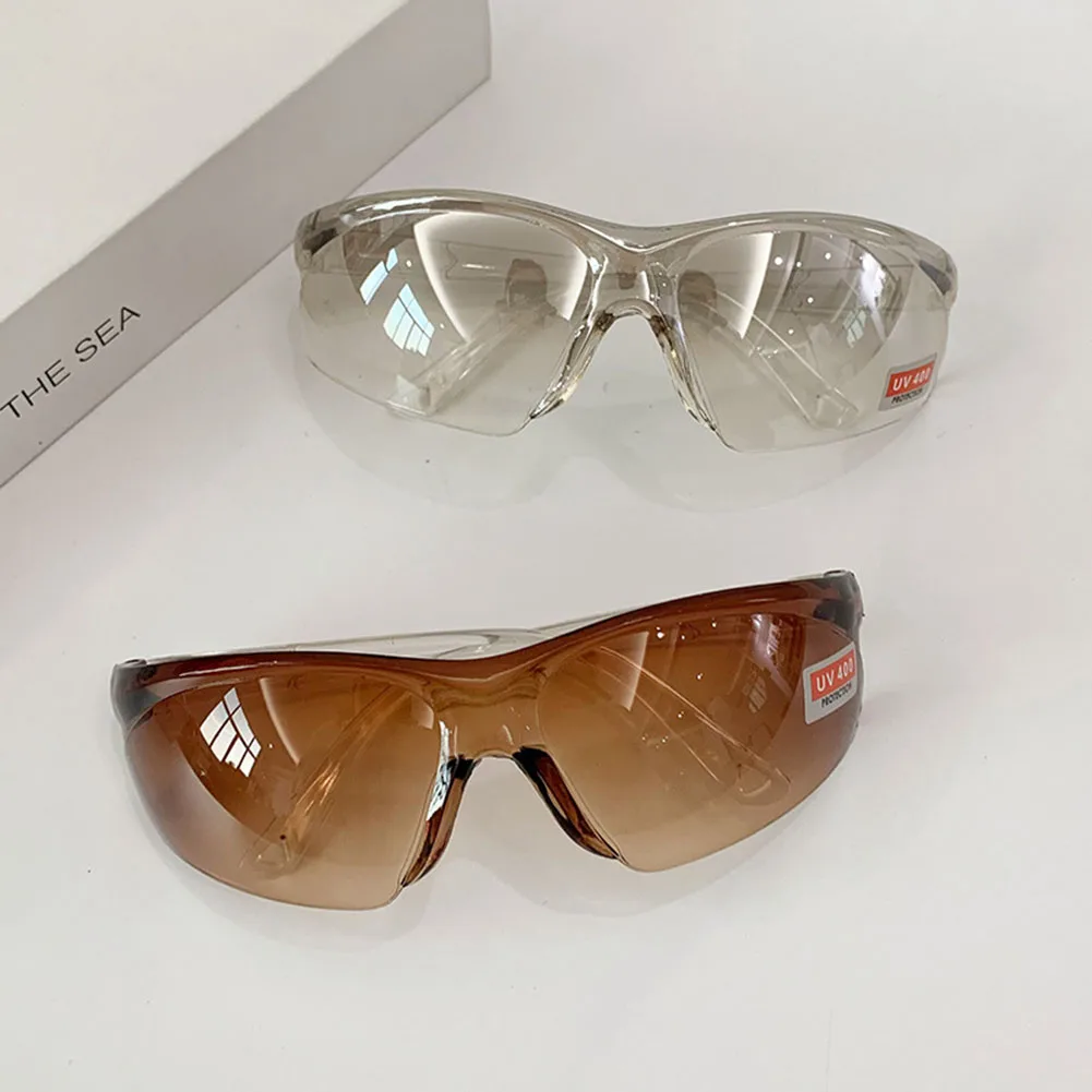 

1 Pair Of Glasses PC Protective Safety Sunglasses Safety Glasses Dust Sand Eye Protective Sun Riding Windshield Resistant