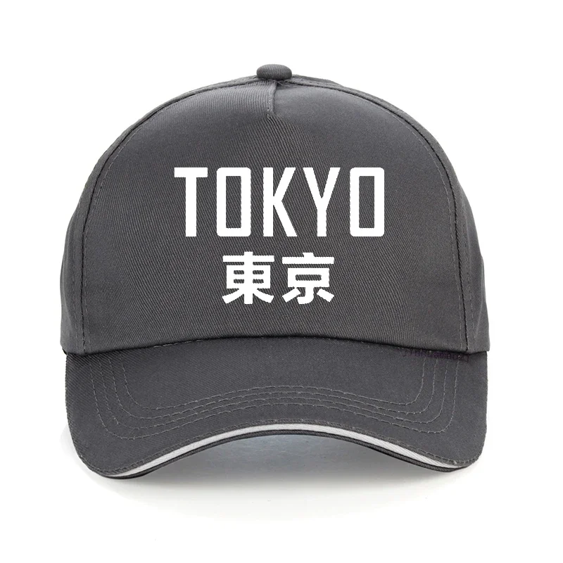 Japan Tokyo City kapelusz list drukuj modna czapka z daszkiem 100% bawełna regulowane czapki snapback mężczyźni kobiety czapki hip-hopowe