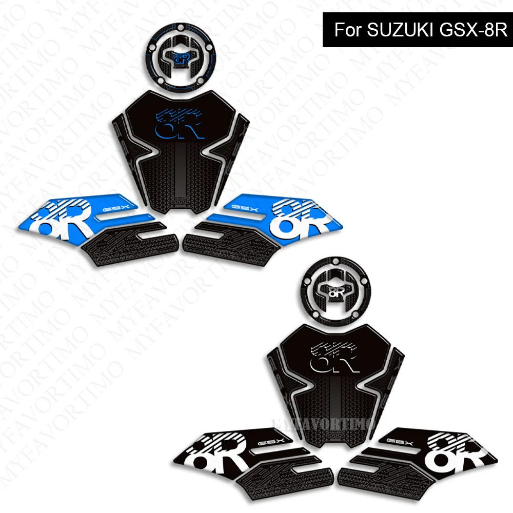 For Suzuki GSX-8R GSX 8R GSX8R Motorcycle Tank Pad Side Grips Gas Fuel Oil Kit Knee Protection Stickers Decals 2024 2025