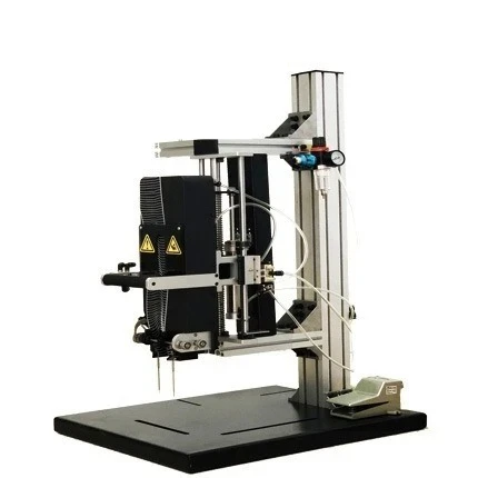 Elastic thin thread glue needle machine Foot pedal cable tie machine Small hardware toy packaging Automatic card binding machine