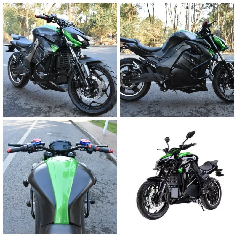 Customized Electric Motorcycles With 72V Battery Choice Of Hub Motor Center Chain Motor Variety Mileag